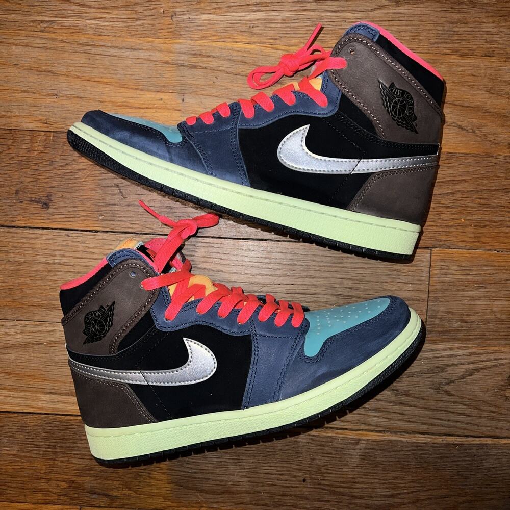 Nike Air Jordan 1 Retro High Tokyo Bio Hack Men Size 8/Women 9.5 with OG BOX